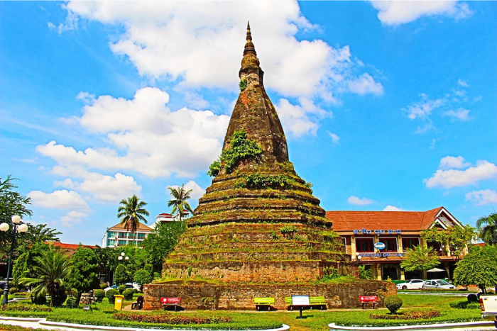 That Dam in Vientiane, Laos